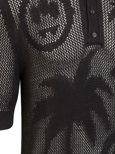 Shop Barrow Polo Knitwear In Black