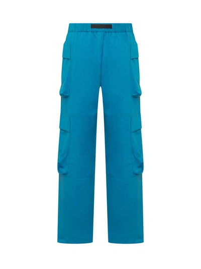 Shop Bonsai Double Cargo Pants In Blue
