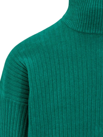 Shop Bonsai Turtleneck Sweater In Green