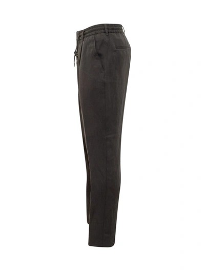 Shop Hugo Boss Boss Drawstring Pants In Black