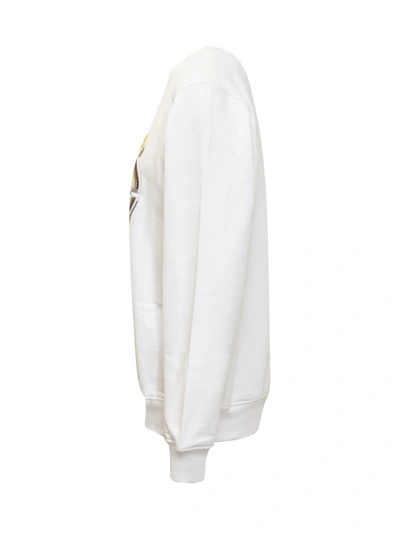 Shop Casablanca Sweatshirt In White