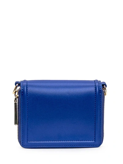 Shop Chiara Ferragni Eyelike Wallet In Blue