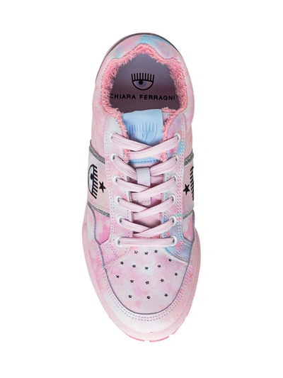 Shop Chiara Ferragni Low Cf1 Sneaker In Pink