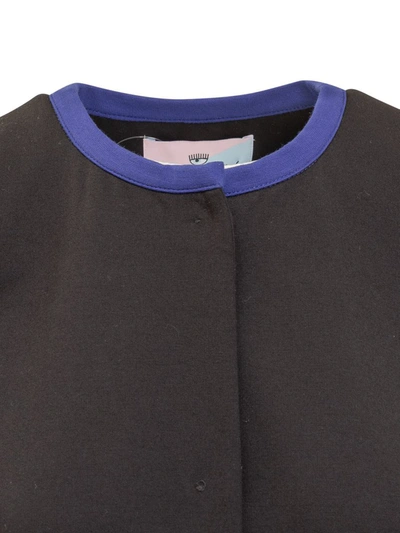 Shop Chiara Ferragni Uniform Jacket In Black