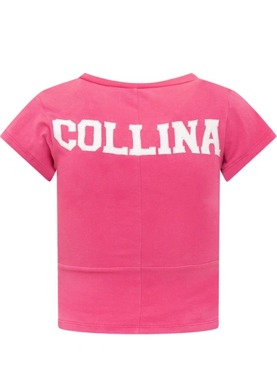 Shop Collina Strada T-shirt Hill In Pink