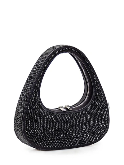 Shop Coperni Swipe Baguette Bag In Black