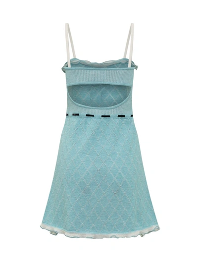 Shop Cormio Lingerie Dress In Blue