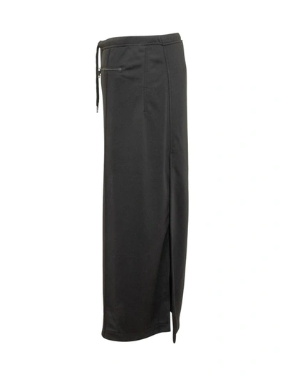 Shop Courrèges Courreges Long Skirt In Black