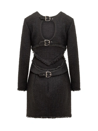 Shop Del Core Cut-out Dress In Black
