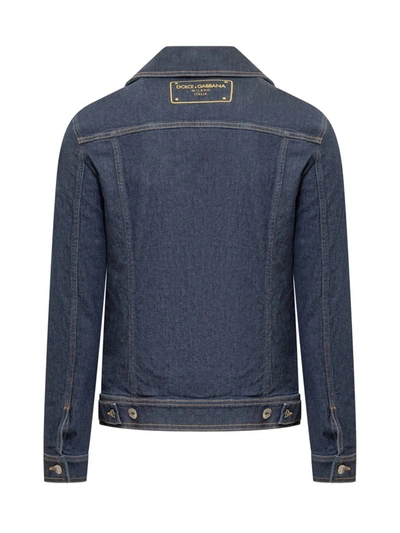 Shop Dolce & Gabbana Denim Jacket In Blue