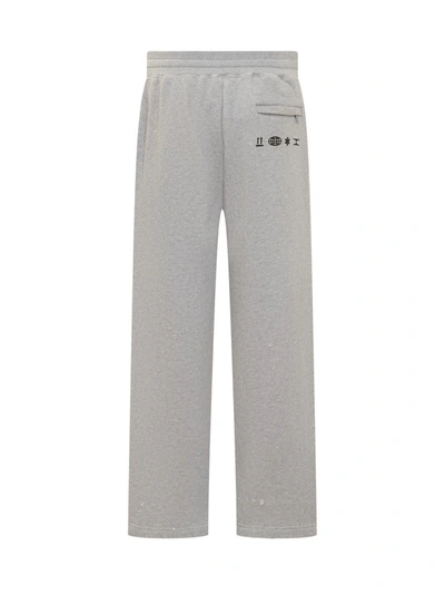 Shop Dolce & Gabbana Wide Leg Pants In Grey