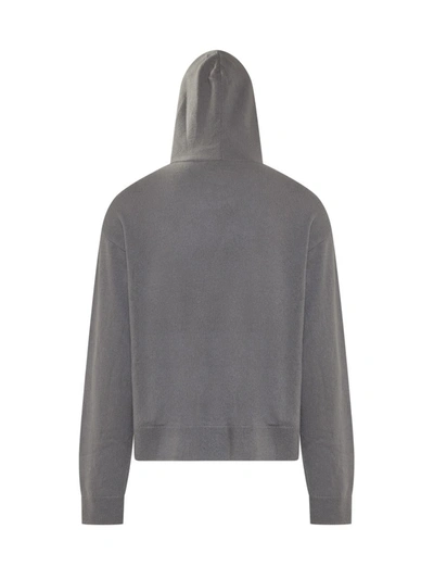 Shop Dsquared2 Knitted Sweatshirt In Grey