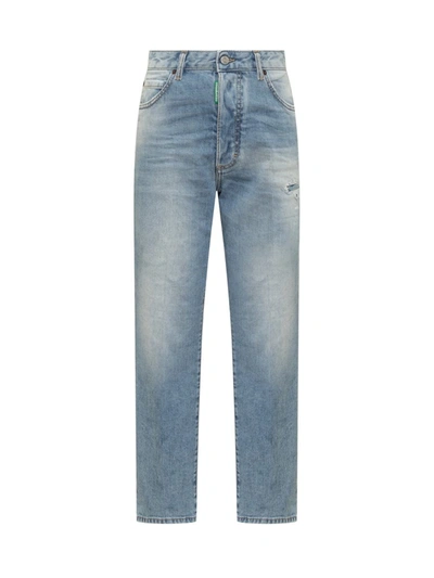 Shop Dsquared2 One Life One Planet Boston Jeans In Blue
