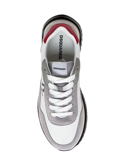 Shop Dsquared2 Running Sneaker In Grey