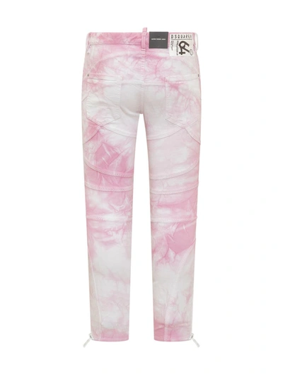 Shop Dsquared2 Super Twinky Jeans In Pink
