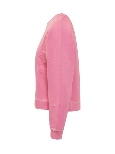 Shop Ganni Isoli Sweatshirt In Pink