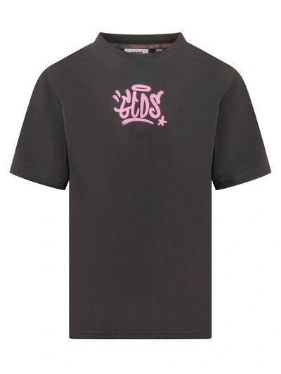 Shop Gcds Graffiti T-shirt In Black