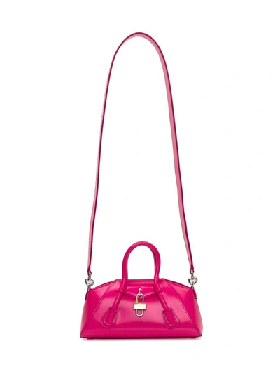 Shop Givenchy Antigona Stretch Mini Bag In Pink