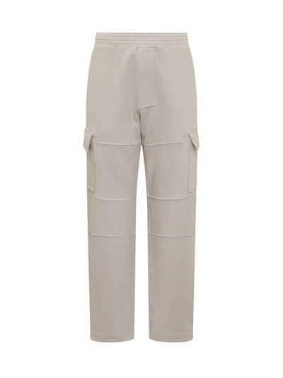 Shop Givenchy Arched Cargo Pants In Beige