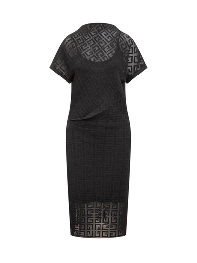 Shop Givenchy G4 Dress In Black