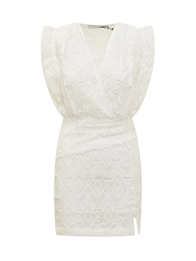 Shop Iro Perine Dress In White