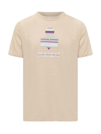 Shop Isabel Marant T-shirt With Logo In Pink