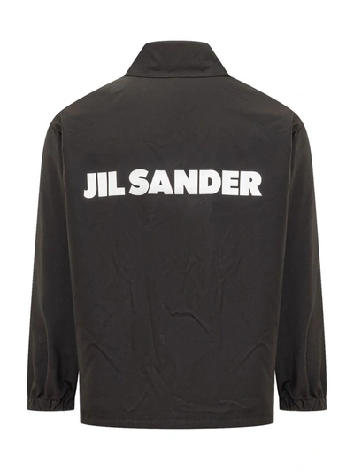 Shop Jil Sander Jacket Shirt In Black