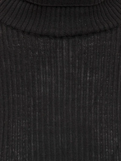 Shop Jucca Turtleneck Sweater In Black