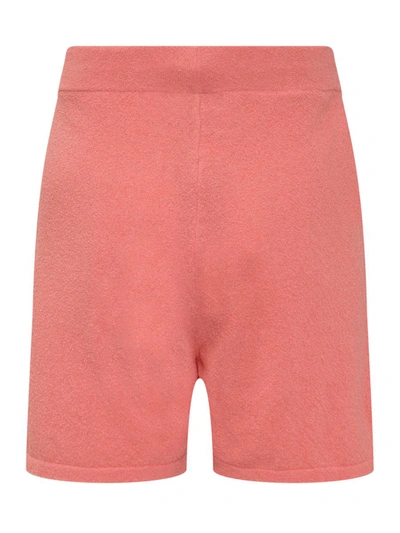 Shop Laneus Sponge Shorts In Pink