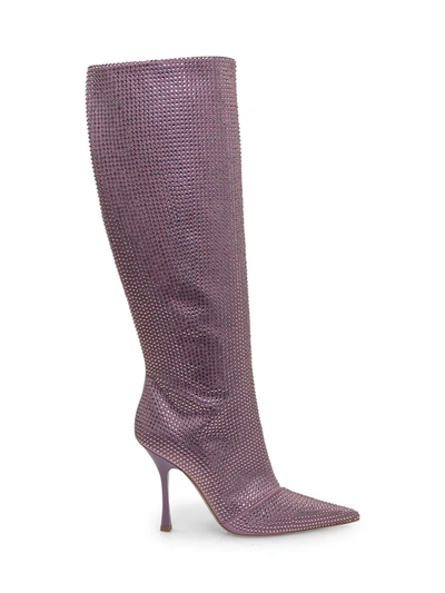 Shop Leonie Hanne X Liu Jo Leonie Hanne X Liu-jo  Glam Boots In Purple