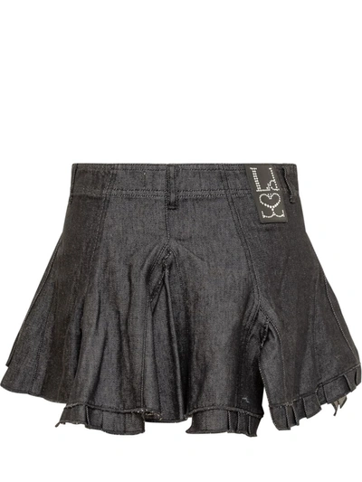 Shop Ludovic De Saint Sernin Pleated Miniskirt In Black