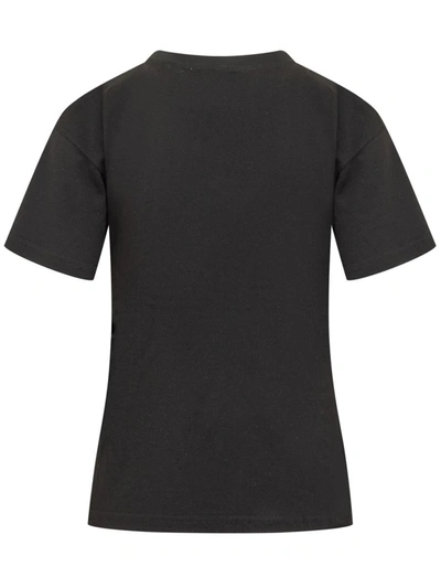 Shop Ludovic De Saint Sernin Crystal T-shirt In Black