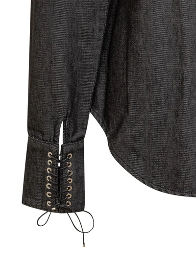 Shop Ludovic De Saint Sernin Slim Shirt In Black