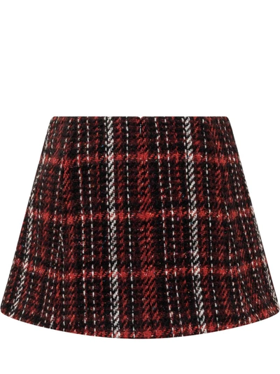 Shop Marni Skirt With Print In Black