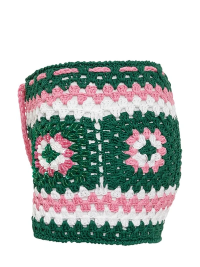 Shop Matimì Matimi' Knitted Shorts In Green