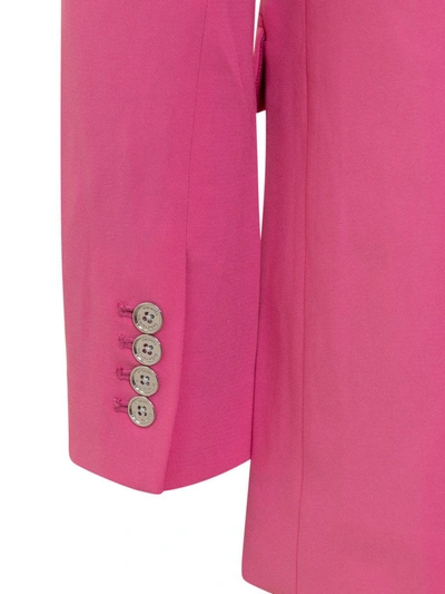 Shop Michael Michael Kors Blazer In Pink