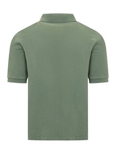Shop Nick Fouquet Polo Shirt With Logo In Green