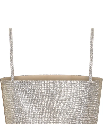 Nué Charlotte Blossom Top In Silver