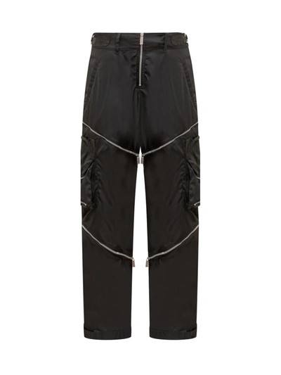 Shop Off-white Cargo Zip Pants In Black