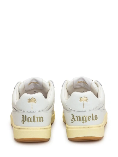Shop Palm Angels Palm University Sneaker In White