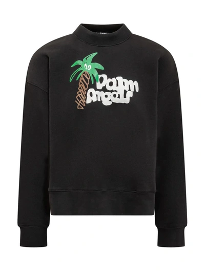 Shop Palm Angels Sketchy Jersey In Black