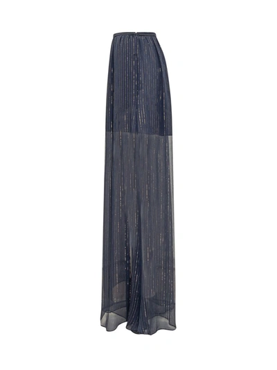 Rochas Fluid Pants In Blue