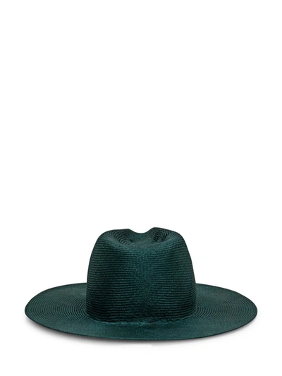 Shop Ruslan Baginskiy Fedora Hat In Green