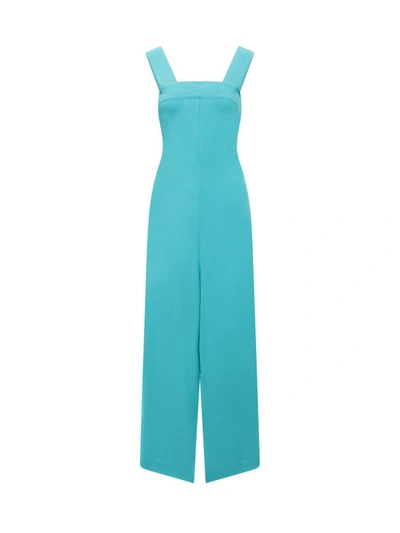 Shop Semicouture Blanche Jumpsuit In Green