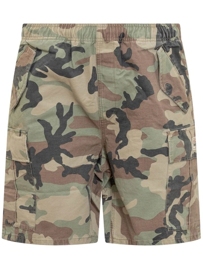 Ripstop Cargo Beach Shorts Camo In Multicolor