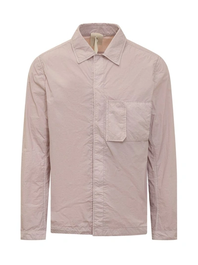 Shop Ten C Shirt With Pocket In Pink