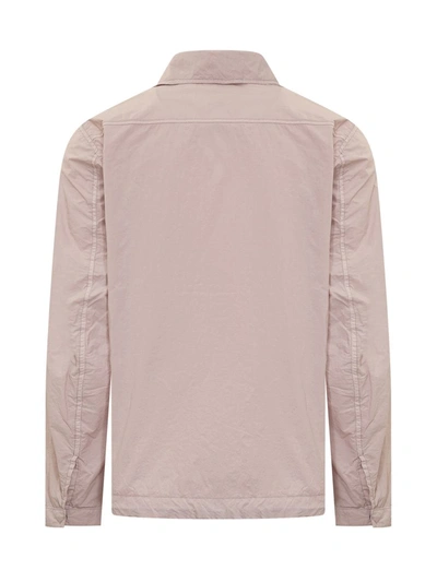 Shop Ten C Shirt With Pocket In Pink