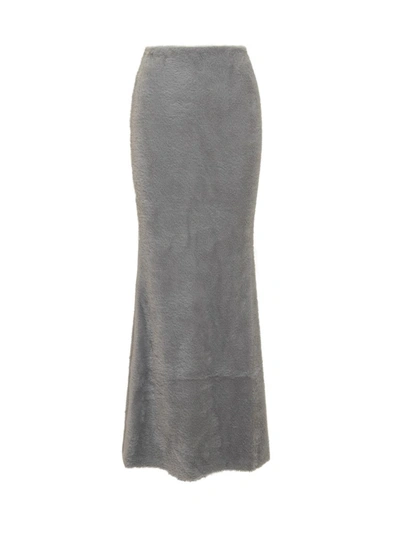 Shop The Andamane Nemesia Maxi Skirt In Grey