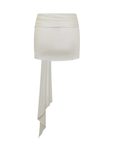Shop Attico The  Fran Skirt In White