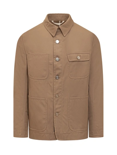 Shop The Seafarer Morrison Jacket In Brown